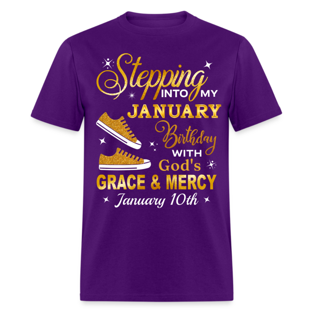 10TH JANUARY GOD'S GRACE UNISEX SHIRT