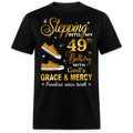 49TH BIRTHDAY FEARLESS SINCE BIRTH UNISEX SHIRT