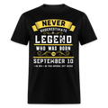 SEPTEMBER 10 LEGEND UNISEX SHIRT