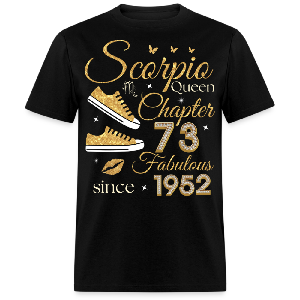 SCORPIO QUEEN CHAPTER 73 FAB SINCE 1952 UNISEX SHIRT