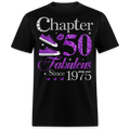 PURPLE CHAPTER 50 FAB SINCE 1975 UNISEX SHIRT