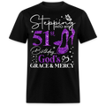 STEPPING INTO MY 51ST BIRTHDAY WITH GOD'S GRACE UNISEX SHIRT