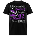 DECEMBER QUEEN CHAPTER 62 FAB SINCE 1963 UNISEX SHIRT
