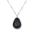 AUGUST GRACE & MERCY OVAL NECKLACE