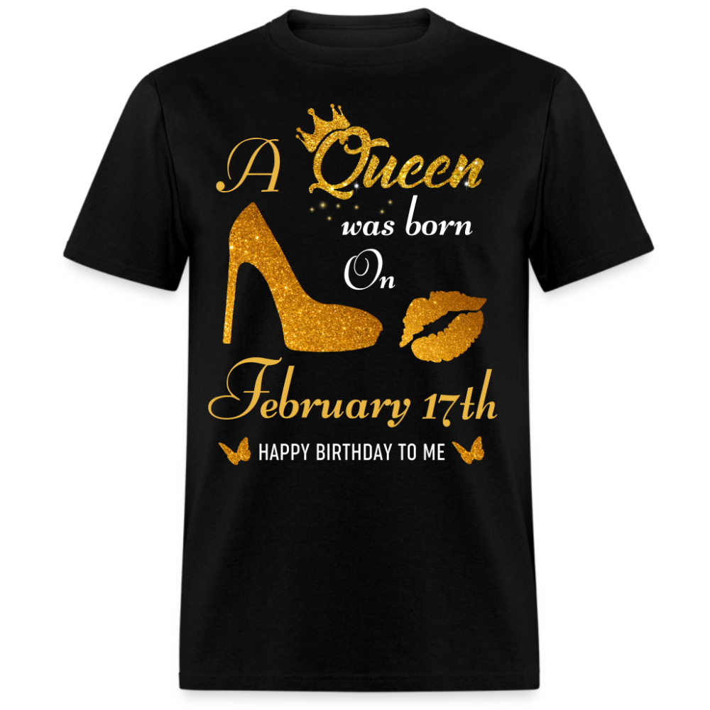 QUEEN 17TH FEBRUARY UNISEX SHIRT