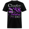 PURPLE CHAPTER 58 FAB SINCE 1967 UNISEX SHIRT