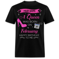 PERSONALIZABLE FEBRUARY QUEEN SHIRT