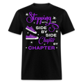 CUSTOM STEPPING WITH HER SIDE BY SIDE CHAPTER BY CHAPTER SHIRT
