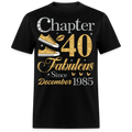 GOLDEN DIAMOND CHAPTER 40 FAB SINCE DECEMBER 1985 UNISEX SHIRT
