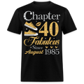 GOLDEN DIAMOND CHAPTER 40 FAB SINCE AUGUST 1985 UNISEX SHIRT