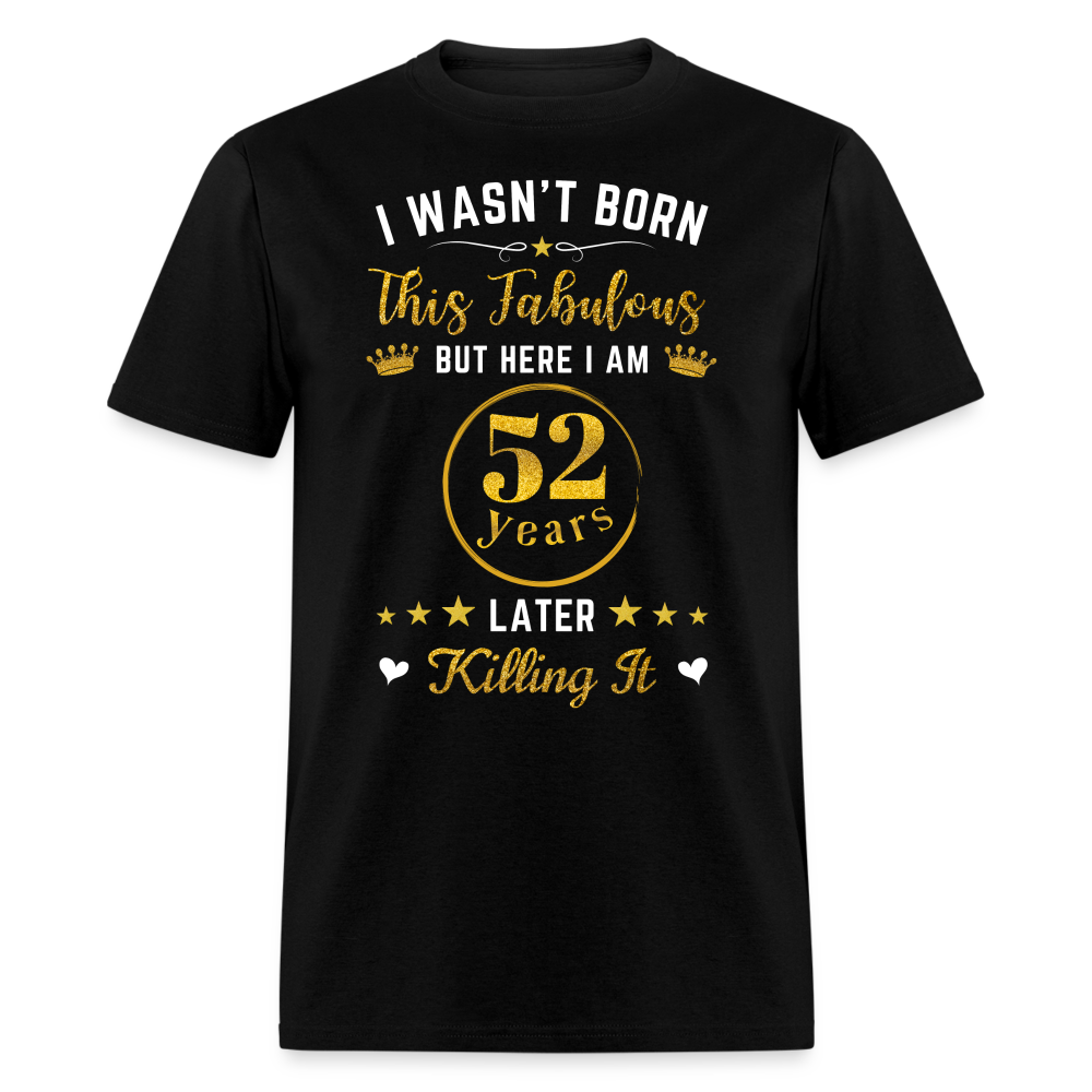 FABULOUS 52 UNISEX SHIRT - black