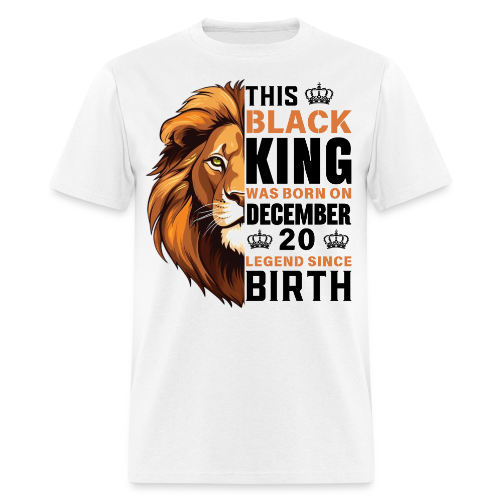 BLACK KING DECEMBER 20 SHIRT