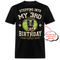 Stepping Birthday Paw-Fectly Aged - Custom Pet Tee