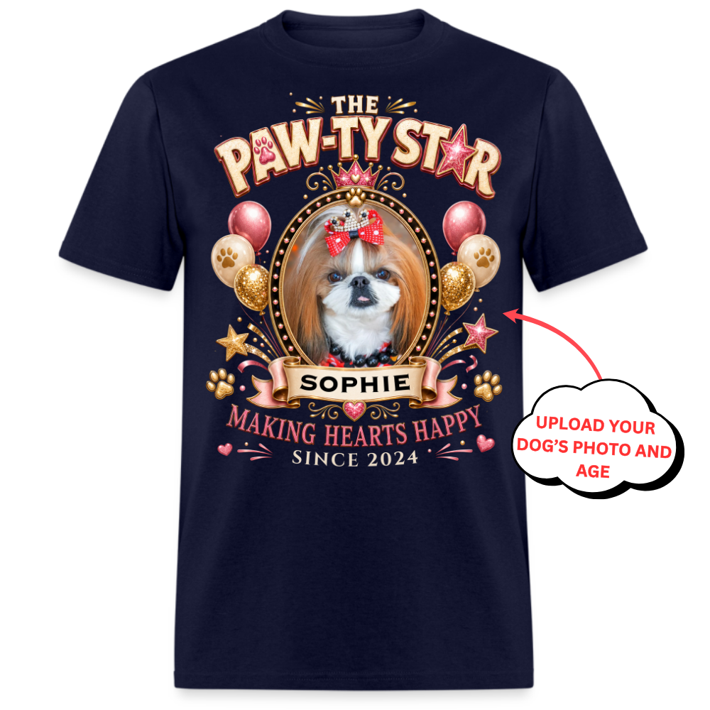 The Paw-ty Star - Custom Pet Tee