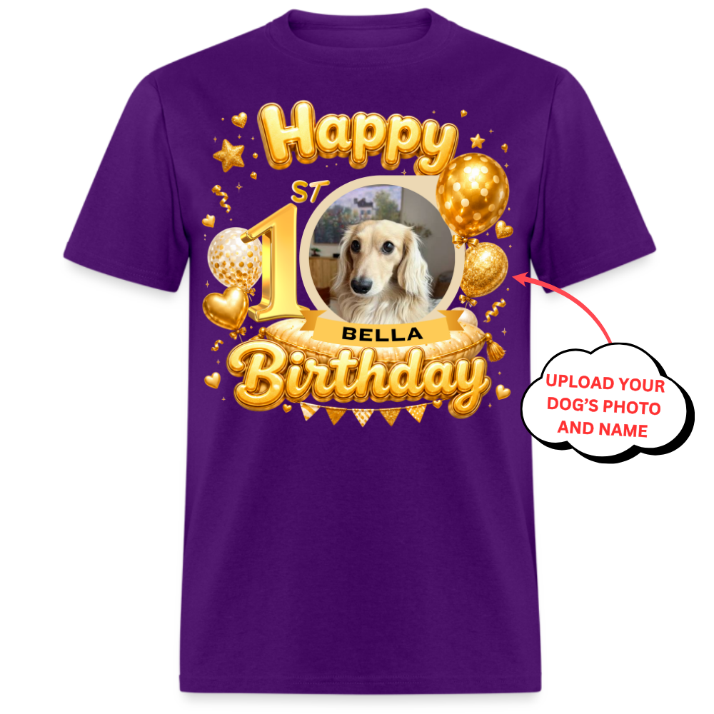 Happy Birthday - Custom Pet Tee