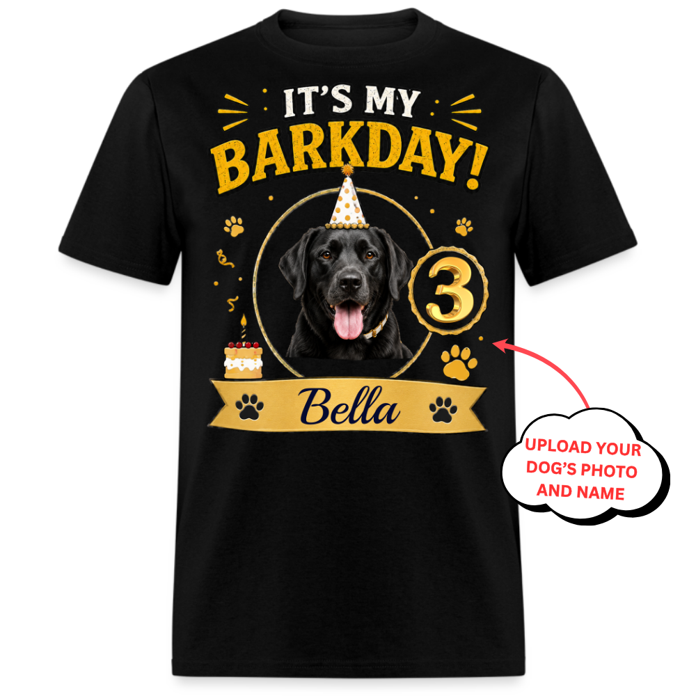 It's My Barkday - Custom Pet Tee
