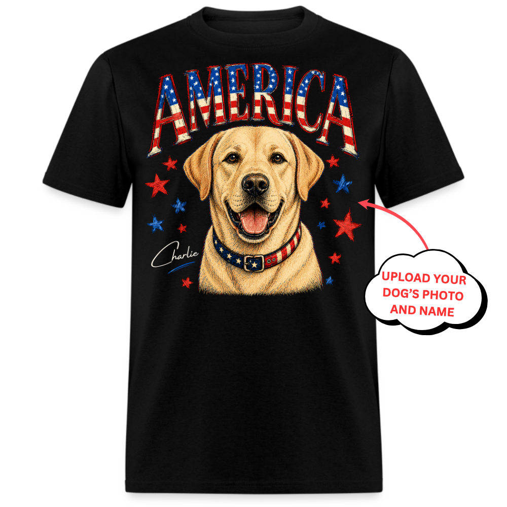 Dogface America Patriotic Custom Shirt