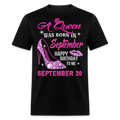 20TH SEPTEMBER QUEEN UNISEX SHIRT