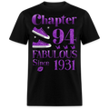 CHAPTER 94-1931 UNISEX SHIRT