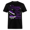 STEPPING INTO OCTOBER 23 BIRTHDAY UNISEX SHIRT