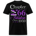 PURPLE CHAPTER 66 FAB SINCE 1959 UNISEX SHIRT