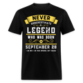 SEPTEMBER 28 LEGEND UNISEX SHIRT