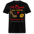 BIRTHDAY QUEEN DECEMBER 29TH SHIRT