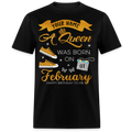 PERSONALIZABLE QUEEN FEBRUARY SHIRT