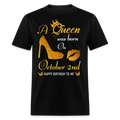 QUEEN 2ND OCTOBER UNISEX SHIRT