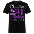 PURPLE CHAPTER 41 FAB SINCE 1984 UNISEX SHIRT