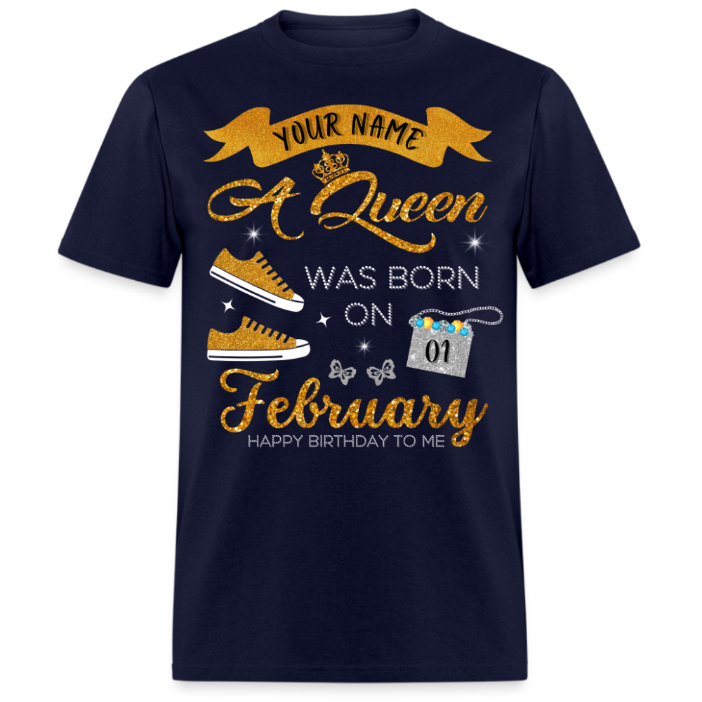 PERSONALIZABLE QUEEN FEBRUARY SHIRT
