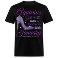 AQUARIUS GIRL WAS BORN ON 30TH JANUARY UNISEX SHIRT
