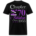 PURPLE CHAPTER 70 FAB SINCE 1955 UNISEX SHIRT