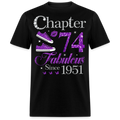 PURPLE CHAPTER 74 FAB SINCE 1951 UNISEX SHIRT