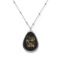 GOLDEN CHAPTER 47-1978 OVAL NECKLACE