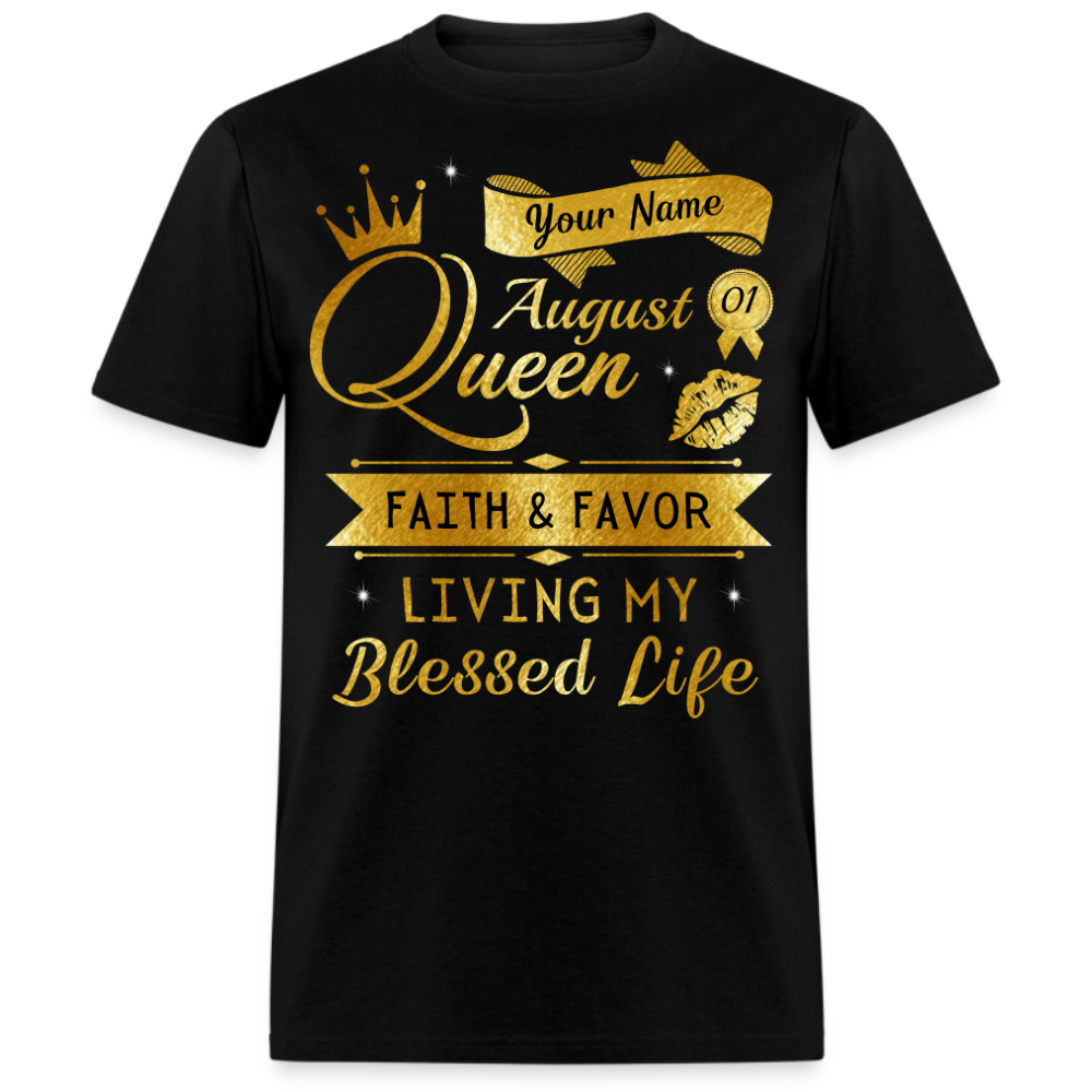 PERSONALIZABLE AUGUST FAITH AND FAVOR UNISEX SHIRT