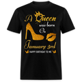 QUEEN 3RD JANUARY UNISEX SHIRT