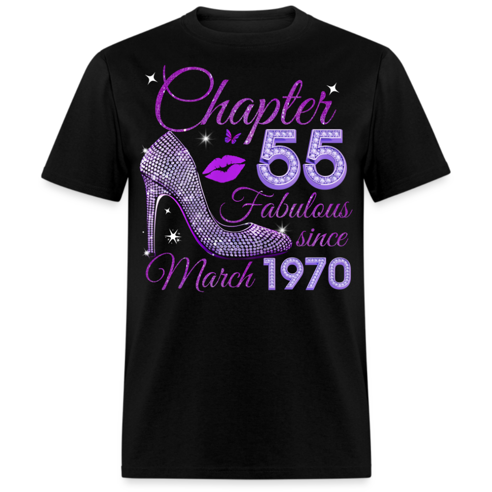 CHAPTER 55 FABULOUS SINCE MARCH 1970 UNISEX SHIRT