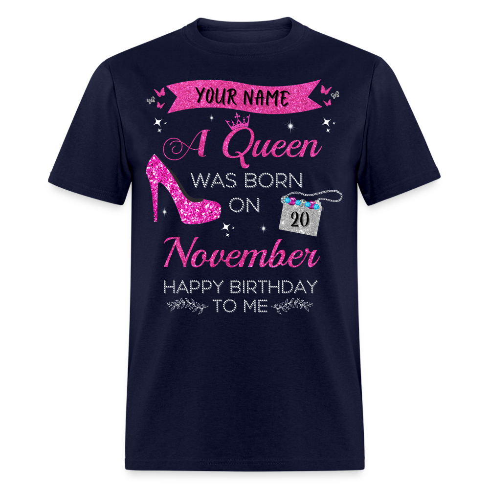 PERSONALIZABLE NOVEMBER QUEEN SHIRT