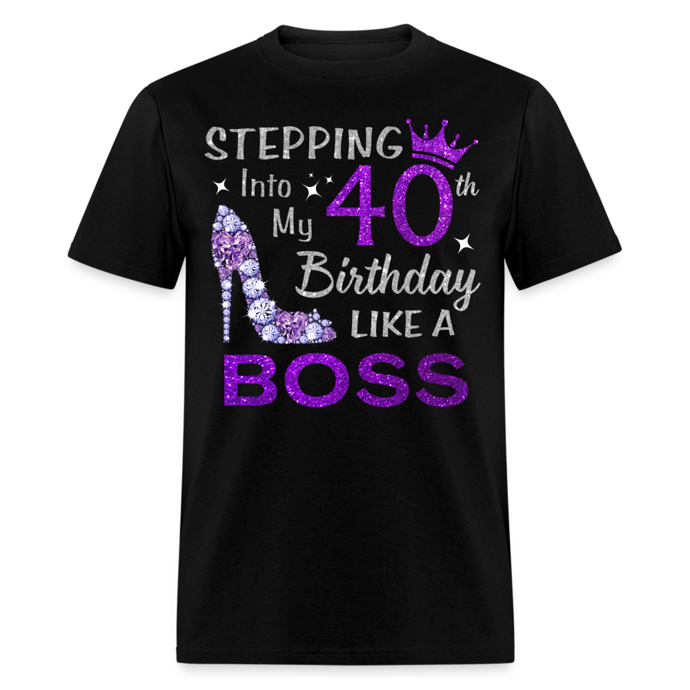40TH BIRTHDAY BOSS UNISEX SHIRT
