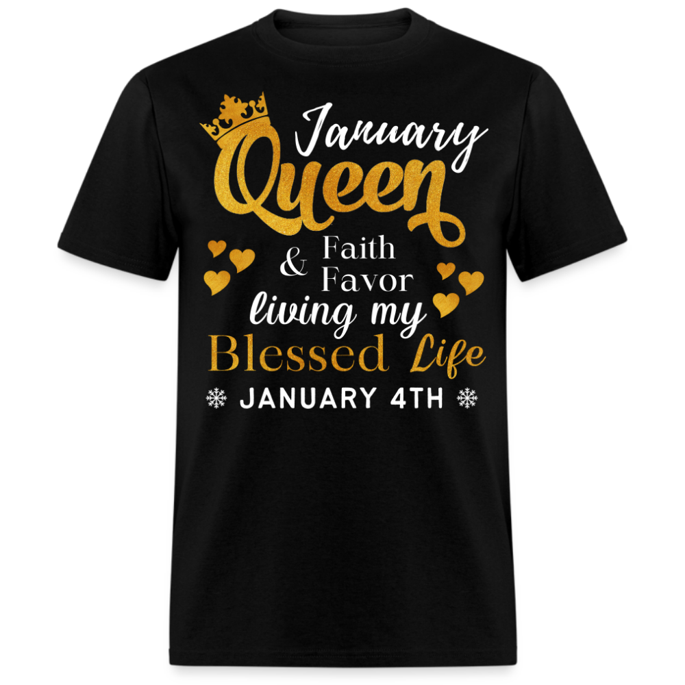 4TH JANUARY QUEEN FAITH AND FAVOR UNISEX SHIRT