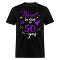 BLESSED BY GOD FOR 50 YEARS UNISEX SHIRT