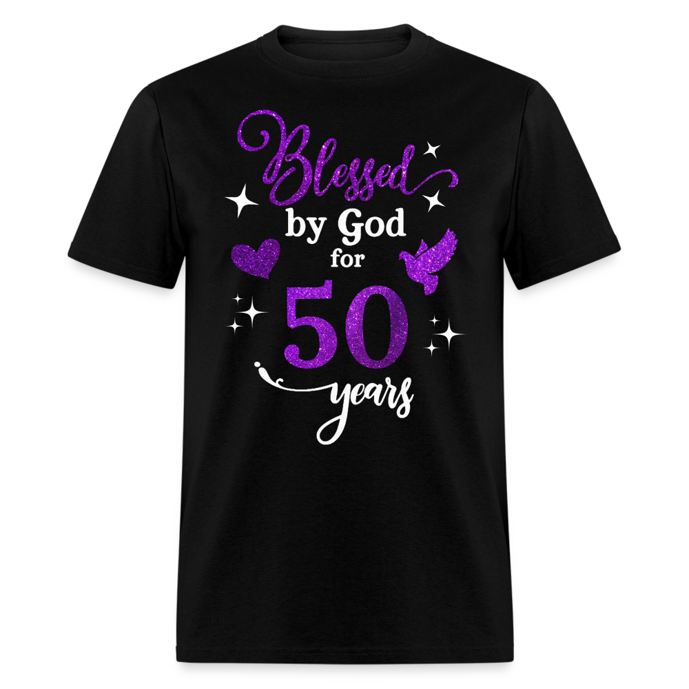 BLESSED BY GOD FOR 50 YEARS UNISEX SHIRT