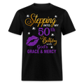 STEPPING INTO MY 50TH BIRTHDAY UNISEX SHIRT
