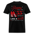 55TH BIRTHDAY LIKE A BOSS UNISEX SHIRT