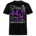 STEPPING INTO MY 44TH BIRTHDAY WITH GOD'S GRACE UNISEX SHIRT