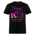 STEPPING 63RD BIRTHDAY UNISEX SHIRT