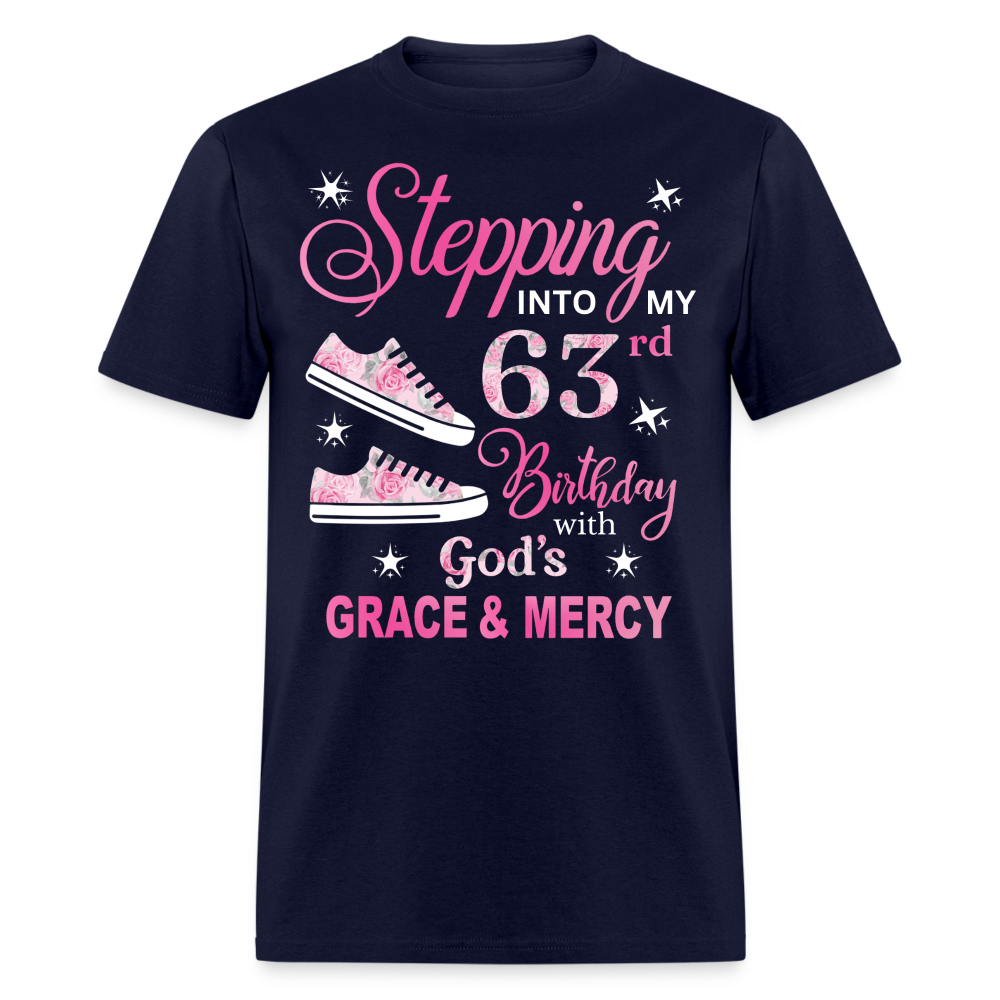 STEPPING INTO MY 63RD BIRTHDAY UNISEX SHIRT