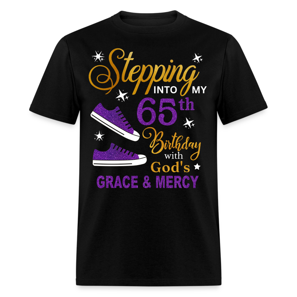 65TH BIRTHDAY WITH GOD'S GRACE & MERCY UNISEX SHIRT