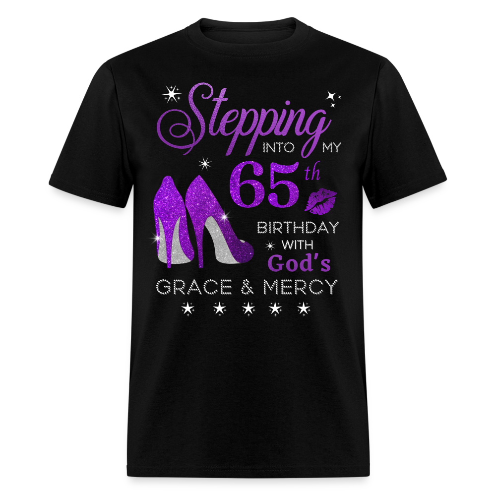 65TH BIRTHDAY WITH GOD'S GRACE & MERCY UNISEX SHIRT